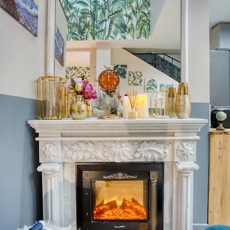 Elegant Triplex In - Ideal For 10 - Aircon Paris